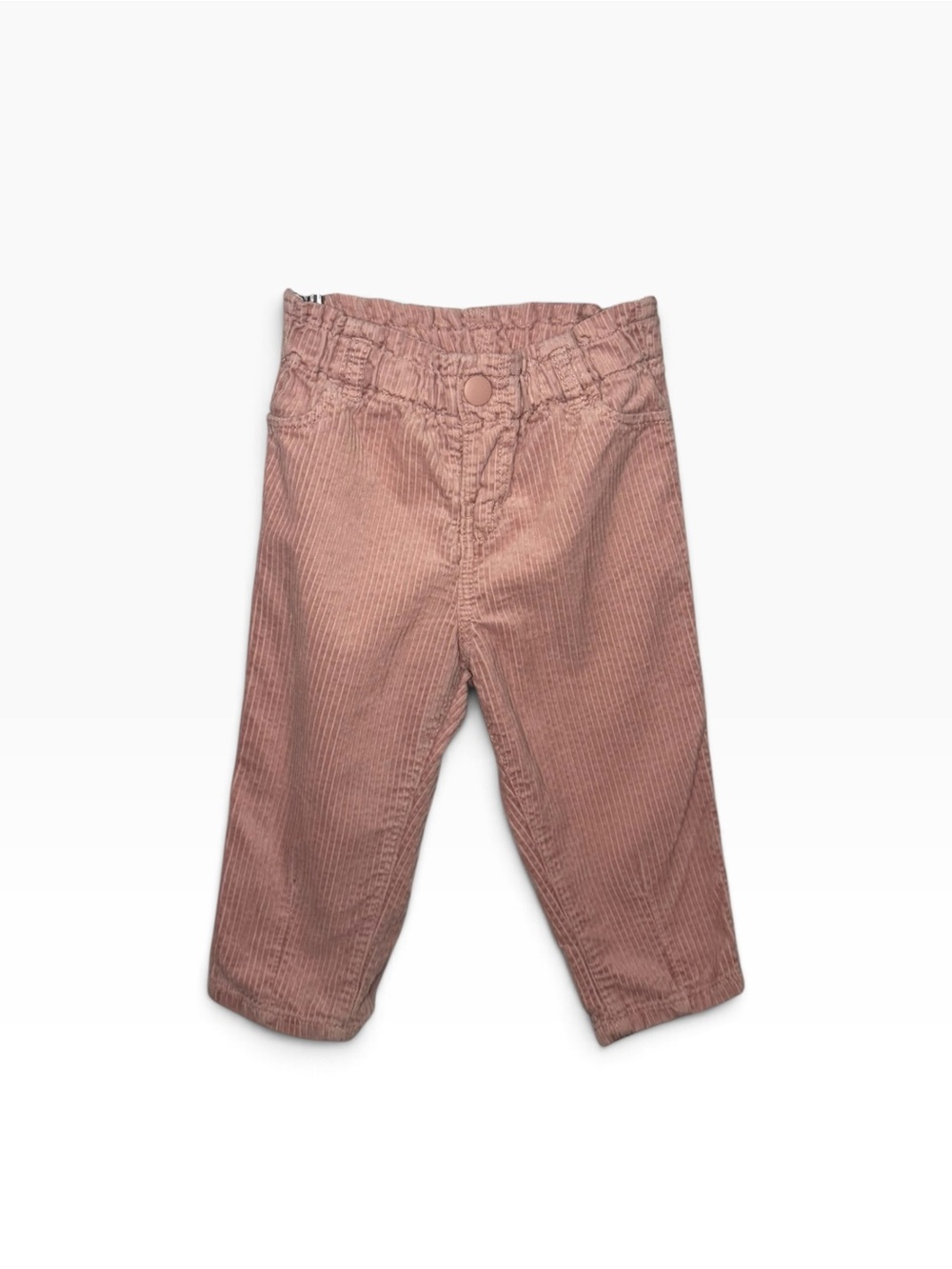 ⭐️ 5/$30 H&M Kids Corduroy Paper Bag Pants size 12M